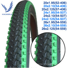 54-507 24X2.10 colorido pneu para bicicleta